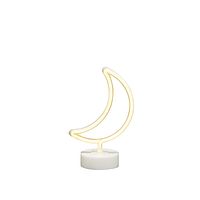 Konstsmide Weihnachtsbeleuchtung  LED Schlauchsilhouette Mond