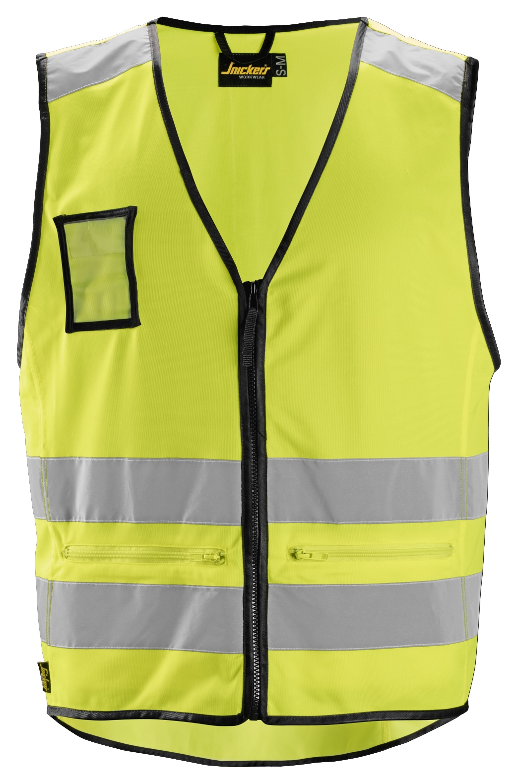 Snickers AllroundWork Hi-Vis Arbeitsweste, Klasse 2, EN 20471 8 signalgelb