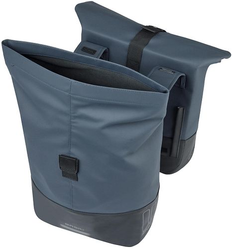 Basil Doppeltasche Cove schwarz / blau