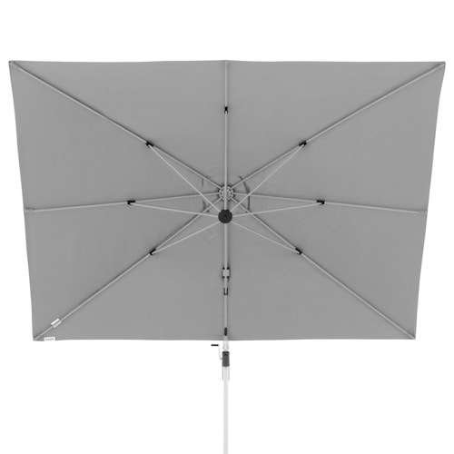 doppler Pendelschirm ACTIVE 350 x 260, Aluminium Grau / 100 % Polyester 200 g/m²