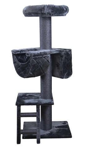 NOBBY Kratzbaum "JURI" dunkelgrau; 60 x 45 x 158 cm