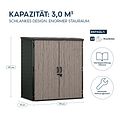 Vorschaubild Suncast Kunststoff-Geräteschrank Modern  (klein) - stahlverstärkt