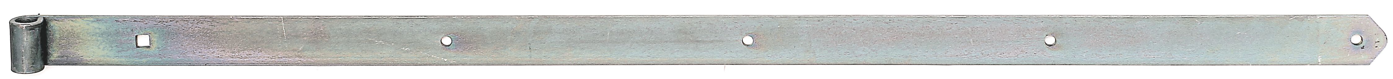 Alberts® Ladenband, gerade, Abschluss abgerundet, galvanisch verzinkt dickschichtpassiviert., LxB1182x60 mm, Rolle ⌀20 mm 312442