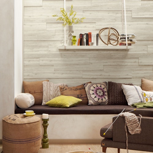 HANDMUSTER MeisterWerke Systempaneele NOVA SP 300 Eiche rustikal cremegrau 4082-Holznachbildung