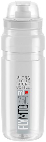 Elite Fly MTB Trinkflasche 750 ml transparent
