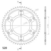 Supersprox Stealth-Kettenrad 520 49Z (Gold)