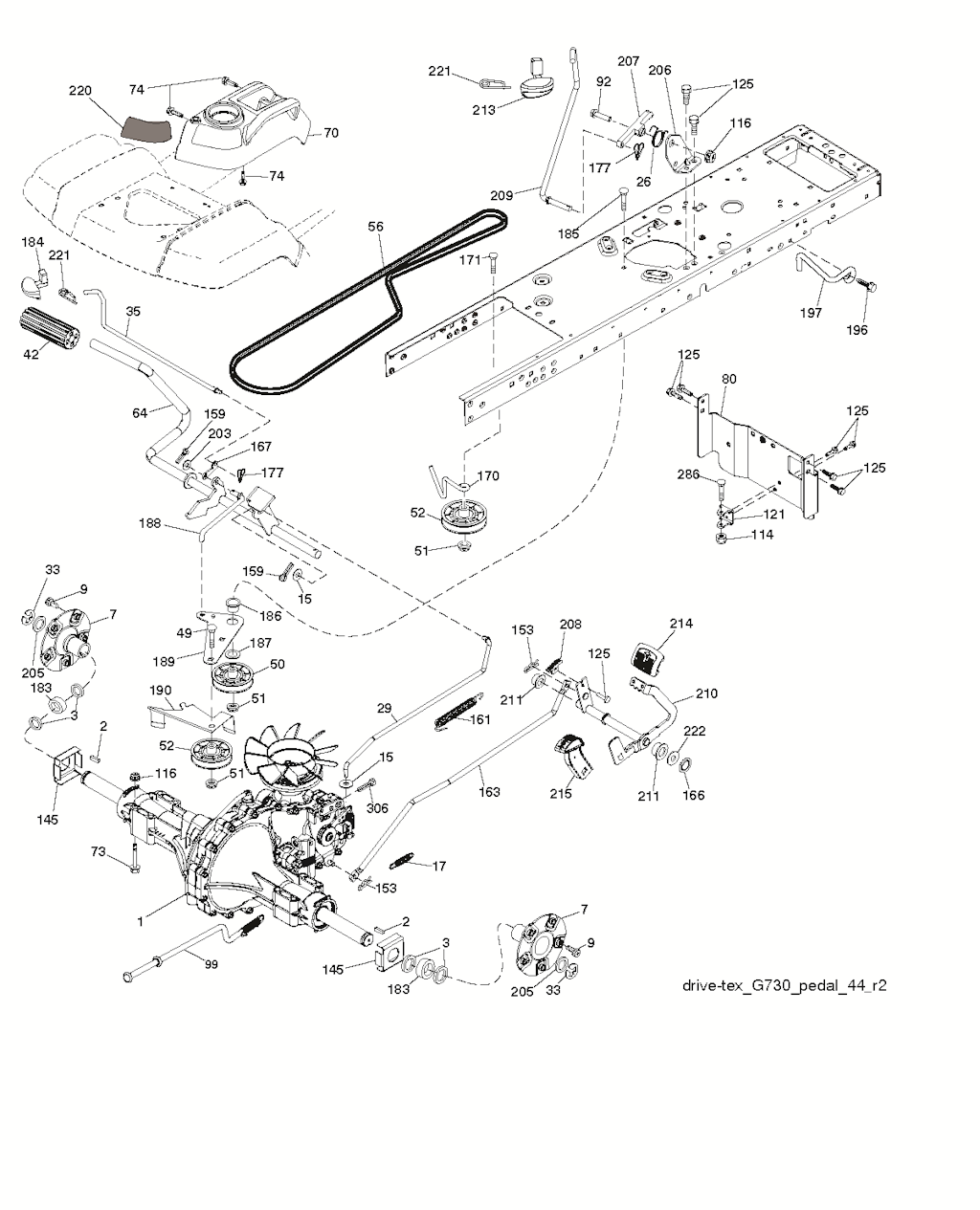 Explosionszeichnung Ersatzteile