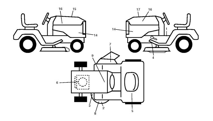 Husqvarna Gartentraktoren 96043017801 GT52XLSi