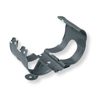 Rohrschelle, Metall, Farbe dunkelgrau DN75