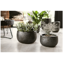 Vorschaubild Vosteen Design Blumentopf /  Pflanzgefäß Terrakotta schwarz ø 37 cm x H 22 cm
