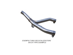 GPR Mittelrohre Yamaha Xt 1200 Z SuperTEnere 2010/15 e3 Decat pipe manifold Decatalizzatore