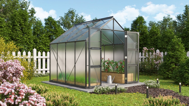 Vitavia Gewächshaus Domus 6700 inkl. 2 Dachfenstern - 6,7 m²