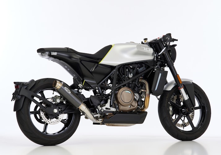 SHARK SLIP-ON Carbon  SRC 4 für HUSQVARNA Svartpilen 701,Vitpilen 701 EURO4  