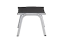 Kettler Hocker BASIC PLUS, Aluminium Silber / Outdoorgewebe Anthrazit