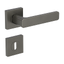 Vorschaubild Griffwerk Türgriff MINIMAL MODERN SIEGER DESIGN eckig - Samtgrau,Kaschmirgrau,Graphitschwarz
