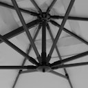 Vorschaubild doppler Pendelschirm LIFE 300 x 400 Side, Aluminium Anthrazit / 100 % Polyester 180 g/m² 