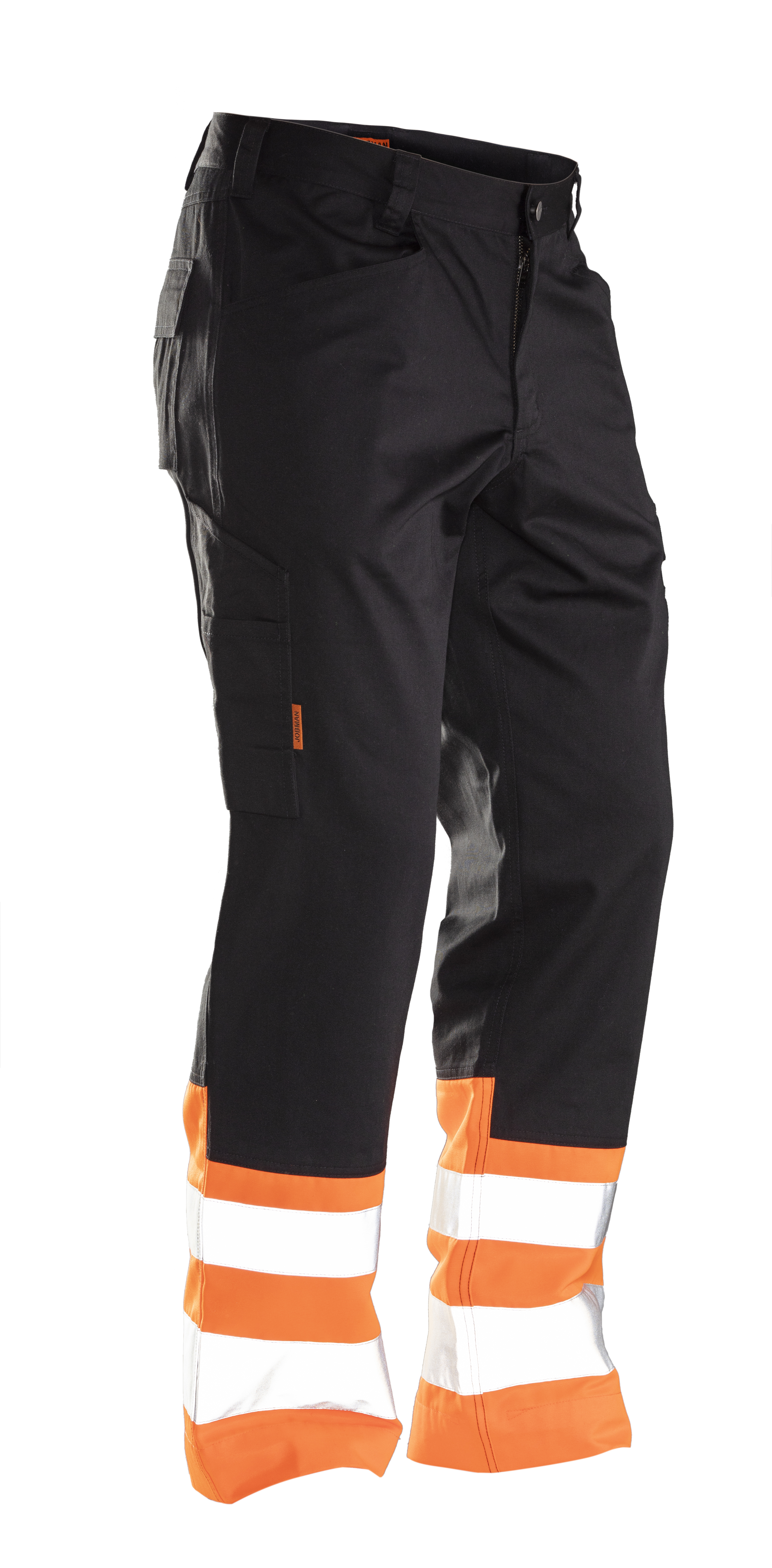 Jobman 2314 Bundhose Hi-Vis F140 Schwarz / Gelb