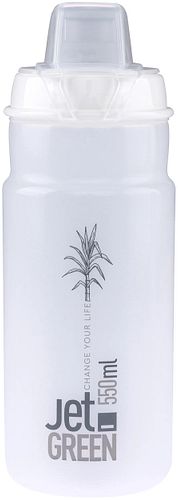 Elite Jet Green + Jet Green Plus Trinkflasche 550 ml transparent/grün