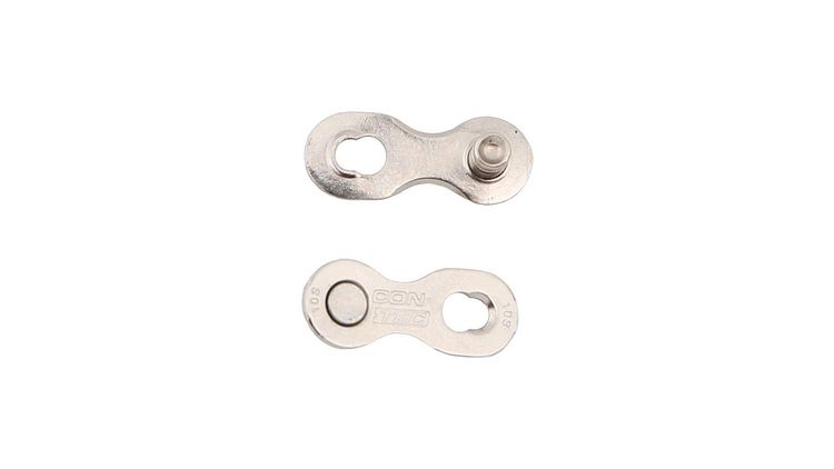 CONTEC Verschlussglied Connector + 10-fach silber