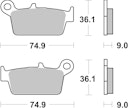 Vorschaubild SBS Scooterbelag 121HF Street Ceramic