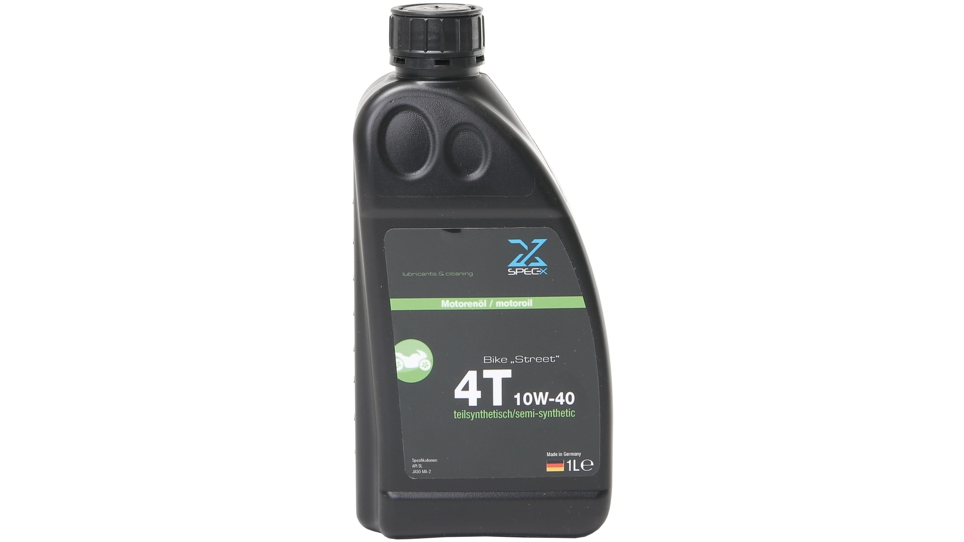 Spec-X Motoröl Bike 4T Street 1 Liter 10W-40 Teilsynthetisch