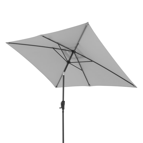 doppler Mittelmastschirm LIFE 250 x 200 Lift, Aluminium Anthrazit / 100 % Polyester 180 g/m²