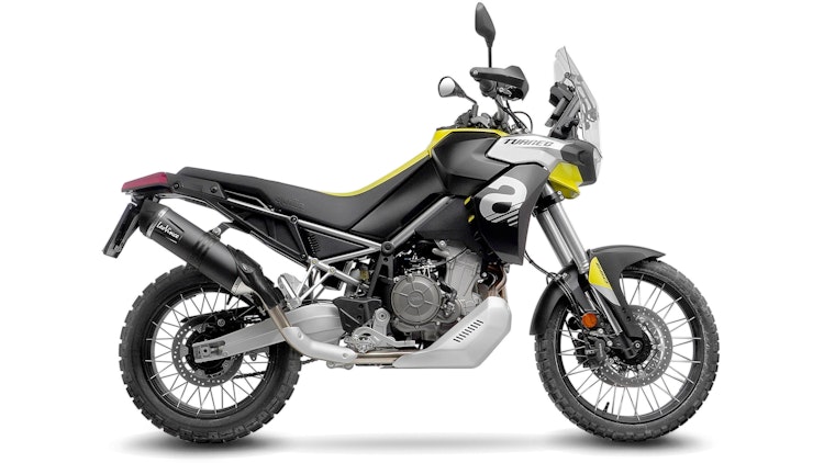 LeoVince SLIP-ON Edelstahl SBK LV ONE EVO Schwarz für APRILIA TUAREG 660