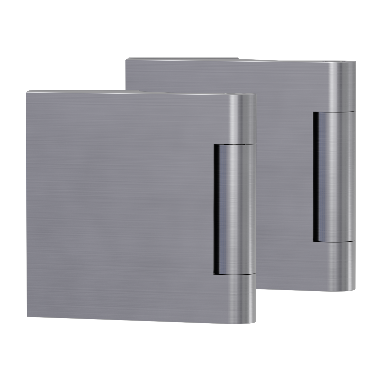 Griffwerk PURISTO 1.0 -Edelstahl Optik Bandsatz 3tlg Office -f. JETTE VISION SKS, QUATTRO, MODERNA