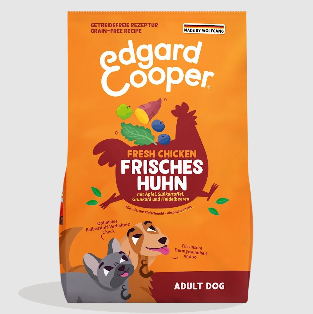 Edgard&Cooper Frisches Huhn Medium 1kg Hundetrockenfutter
