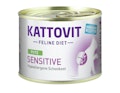 KATTOVIT Feline Diet Sensitive (hypoallergene Schonkost) 185g Dose Katzennassfutter DiätnahrungVorschaubild