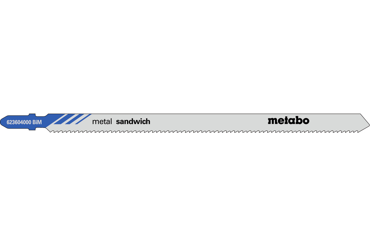 Metabo 5 Stichsägeblätter "sandwich metal" 150/ 2,0 mmBiM