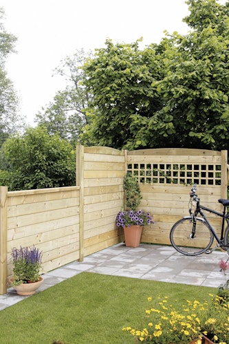 T&J TRELLEBORG Steckzaunsystem Abschlussbrett 175 x 7 x 4,5 cm