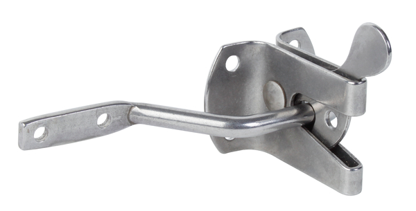 Alberts® Gartentorverschluss,VA Plattenlänge: 55 mm Plattenhöhe: 45 mm