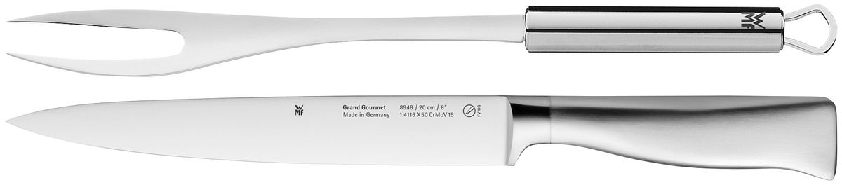 Wmf Silber Tranchierbesteck 2-Tlg. Schwarz, Küchenmesser, - Bild 4