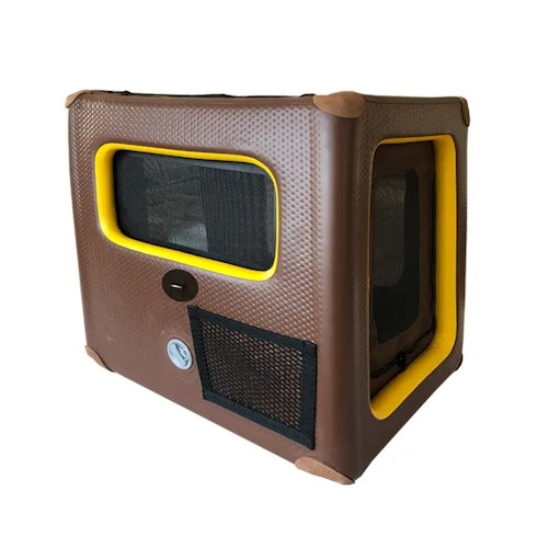 TAMI Backseat Box Hundebox mit Airbagfunktion braun