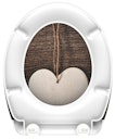 Vorschaubild Duroplast WC-Sitz WOOD HEART