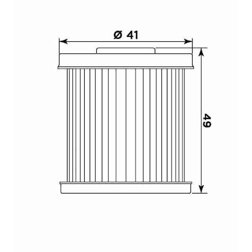 MIW Ölfilter DA16002 Papierfilter (OEM-Qualität)