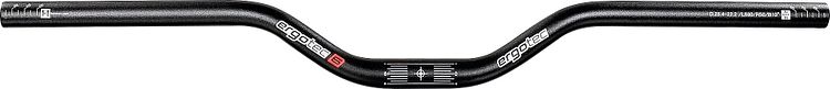 ergotec Riser Bar 30-50-70-100 780 mm schwarz Grifflänge 220 mm, Rise 50 mm, Back-/Up-