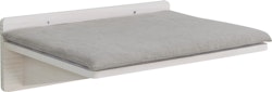 TRIXIE Liegeplatte mit Kissen zur Wandmontage Katzenliegeplatz