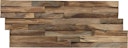 Vorschaubild INDO rustikale Holzwandverkleidung Teak Elegance DA82050N Natur
