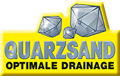 Mit Quarzsand