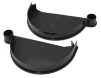 Endstück links, RG100 Typ 300 braun (1 Stück)Zubehörbild