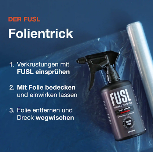 McBrikett FUSL Krustenlöser Grill & Backofenreiniger