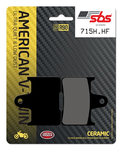 SBS Bremsbelag 715H.HF Street High Power Ceramic