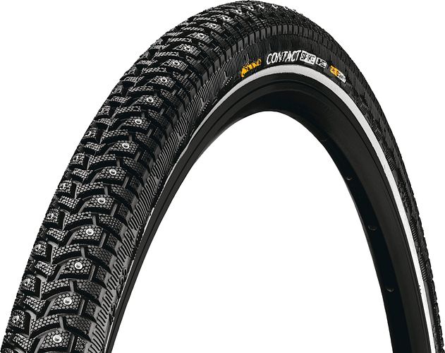 Continental Contact Spike Reifen 28 × 1 1/4" schwarz