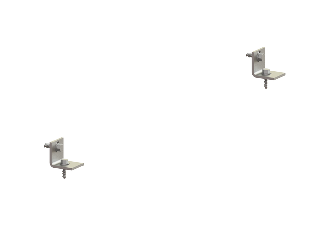 Kessel 680046 - Befestigungswinkel (2 Stück)