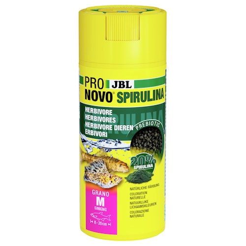 JBL Pronovo Spirulina Grano M 250 Milliliter Fischfutter