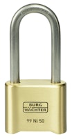 Burg Wächter Zahlen-Vorhangschloss 99 Ni 50 HB 65 SB
