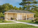 Palmako Pavillon Bianca 24,9 m² Set 217 Slide - 28 mm