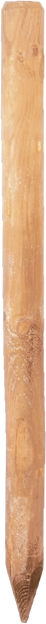 Zaunpfahl braun 8 x 175 cm gefräst, gespitzt
